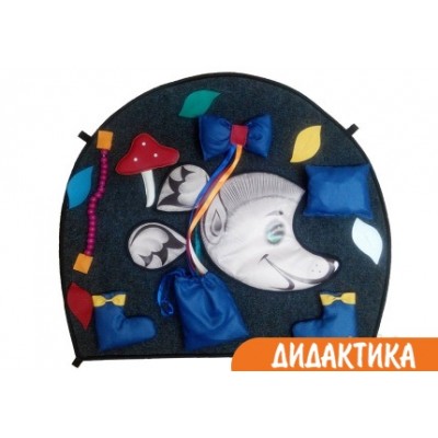 Панно тактильное игровое ЁЖИК