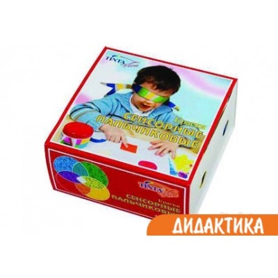 Краски сенсорные (пальчиковые) 4х100 мл
