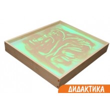 Столик для рисования песком РАДУГА. Подсветка RGB.