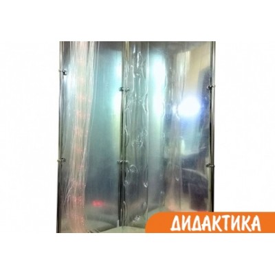 Сенсорный уголок большой с одной колонной, двусторонней подсветкой и фибероптическими нитями. VIP класс.