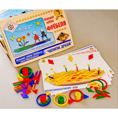 Игровой набор Фребеля "Чаепитие друзей" (серия "Вместе весело")