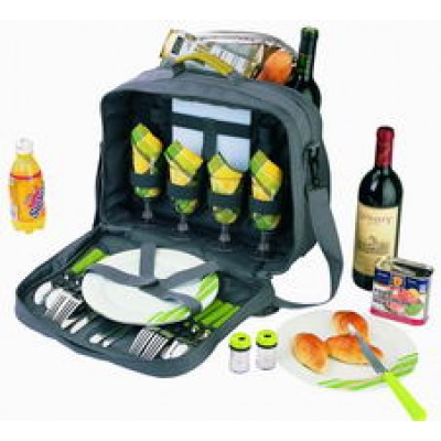Набор пикниковый на 4 персоны CA6415 N/C, р36х22х30см (631)