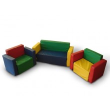 Игровая мебель разборная - Уют (диван + 2кресла)