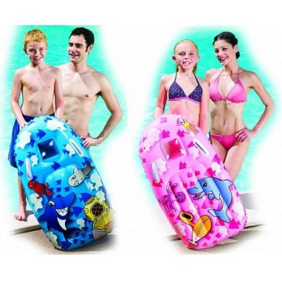 Доска надувная Bestway (3-8) 42008 с ручками разноцветный 99х51см