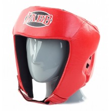 Шлем бокс. (нат.кожа) Jabb JE-2004 красный