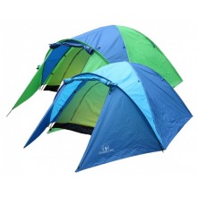 Палатка 4-х местная Greenwood Target 4 синий/голубой (498)