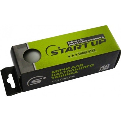 шарик для н/т START UP 3 Star BA-01 (3 шт.) (8152)