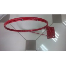 Кольцо баскетбольное №7 Усиленное -вандалоуст., с трубчатой системой крепления сетки, б/сетки d-450мм