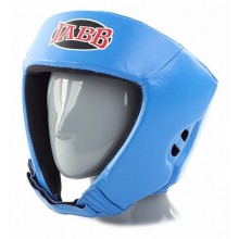 Шлем бокс. (нат.кожа) Jabb JE-2004 синий