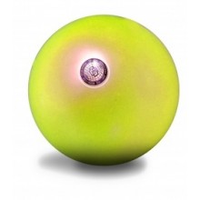 Мяч для худ. гимнастики (19 см, 420 гр) желт. AB2801