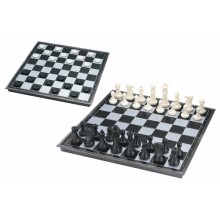 Шахматы/шашки магнитные с доской Larsen 4912B (189)