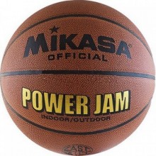 Мяч баскетб. MIKASA BSL20G-C р.6, для игры в зале и на улице, синт. кожа (ПВХ) , бутиловая камера, армированная нейлоновой нитью, клееный, 8 панелей, корич-оранж-черн