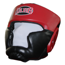 Шлем бокс. (иск.кожа) Jabb JE-2090 черный/красный