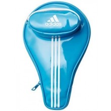 Чехол для одной ракетки для н/т Adidas, арт.AGF-10830,винил, карман для 3 мячей, синий
