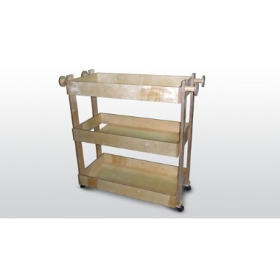 Тележка для спортинвентаря и игрушек (3 полки) 115х50х90см