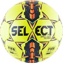 Мяч футбольный SELECT Brillant Super FIFA YELLOW, р.5, FIFA