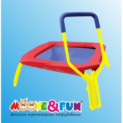 MF-36-SQ - Батут 36 с ручкой, квадратный Moove&Fun