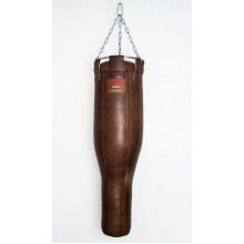 Мешок боксерский набивной PROFFI СМКМПС 120х35см, 45кг переменного сечения гильза , материал - натуральная кожа тулип , наполнитель - резиновая крошка/текстиль