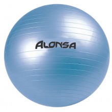 Мяч гимнастический Larsen / Alonsa RG-3 голубой 75 см